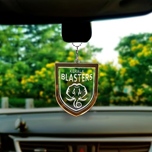 Kerala Blasters FC Car Hanging Ornament