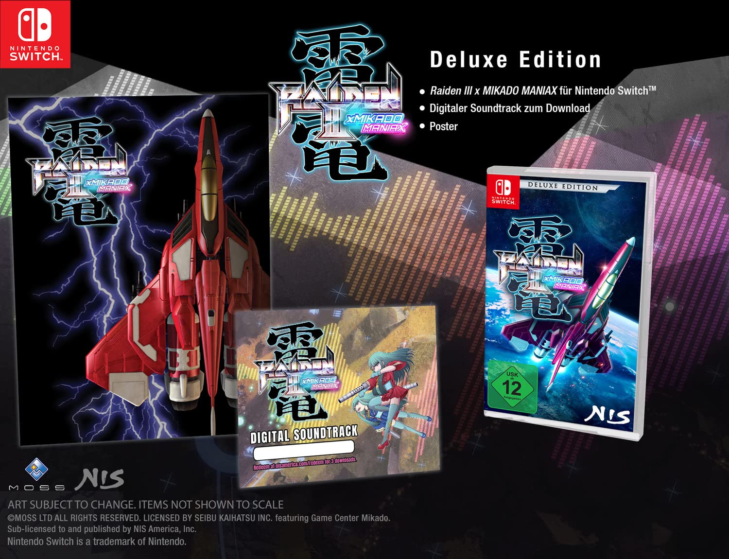 Raiden III x MIKADO MANIAX Deluxe Edition (Nintendo Switch)
