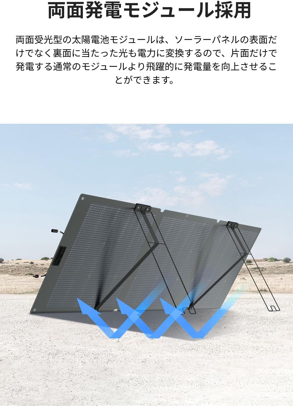 Amazon.co.jp: EcoFlow ポータブル電源 DELTA 2 1枚160Wソーラーパネル 