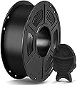 ANYCUBIC PETG Filament 1.75mm, PETG Filament for 3D Printer, High Strength and Tenacity, Precisione Dimensional +/- 0.03mm, 1kg Spool, PETG Black