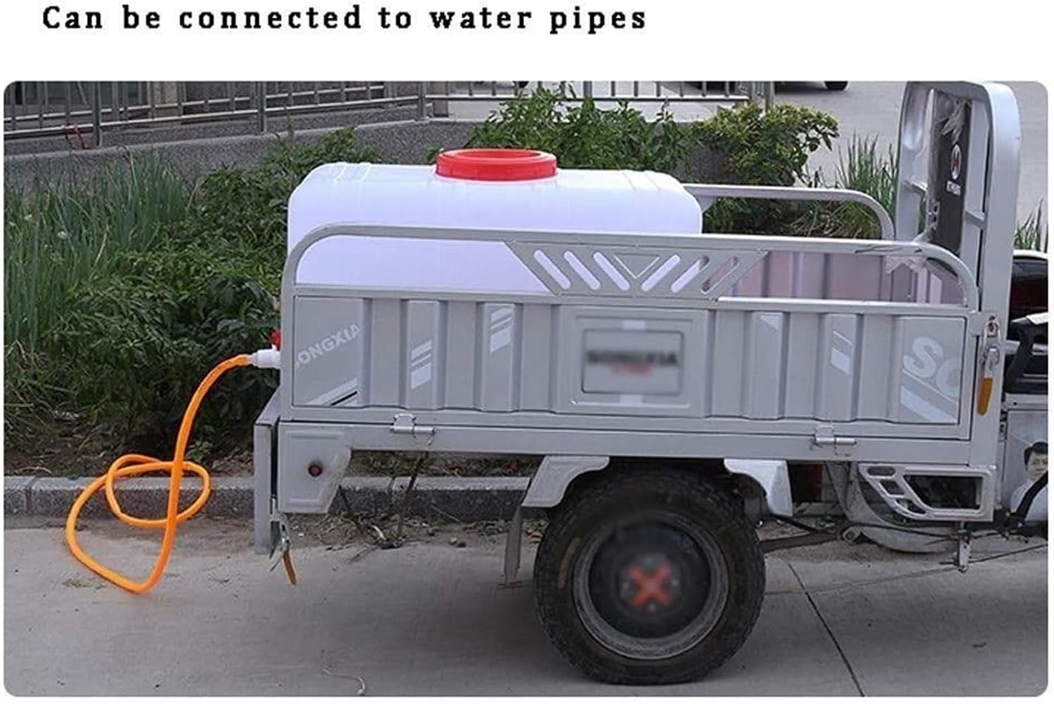 Multifunctional Storage Tank Large Capacity Water Container with Spigot Plastic for Emergency Home Water Storage Water Bucket Car Water Tank with Cover Water Storage Carrier Jug