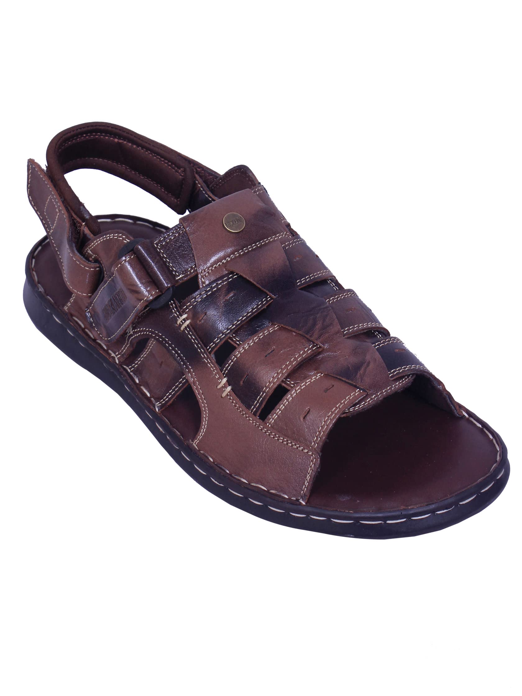 Buckaroo KIMBER Genuine Leather Brown Casual Closed Sandal For Mens: Size UK 6 (B0B5T5WRKP) Amazon Price History, Amazon Price Tracker