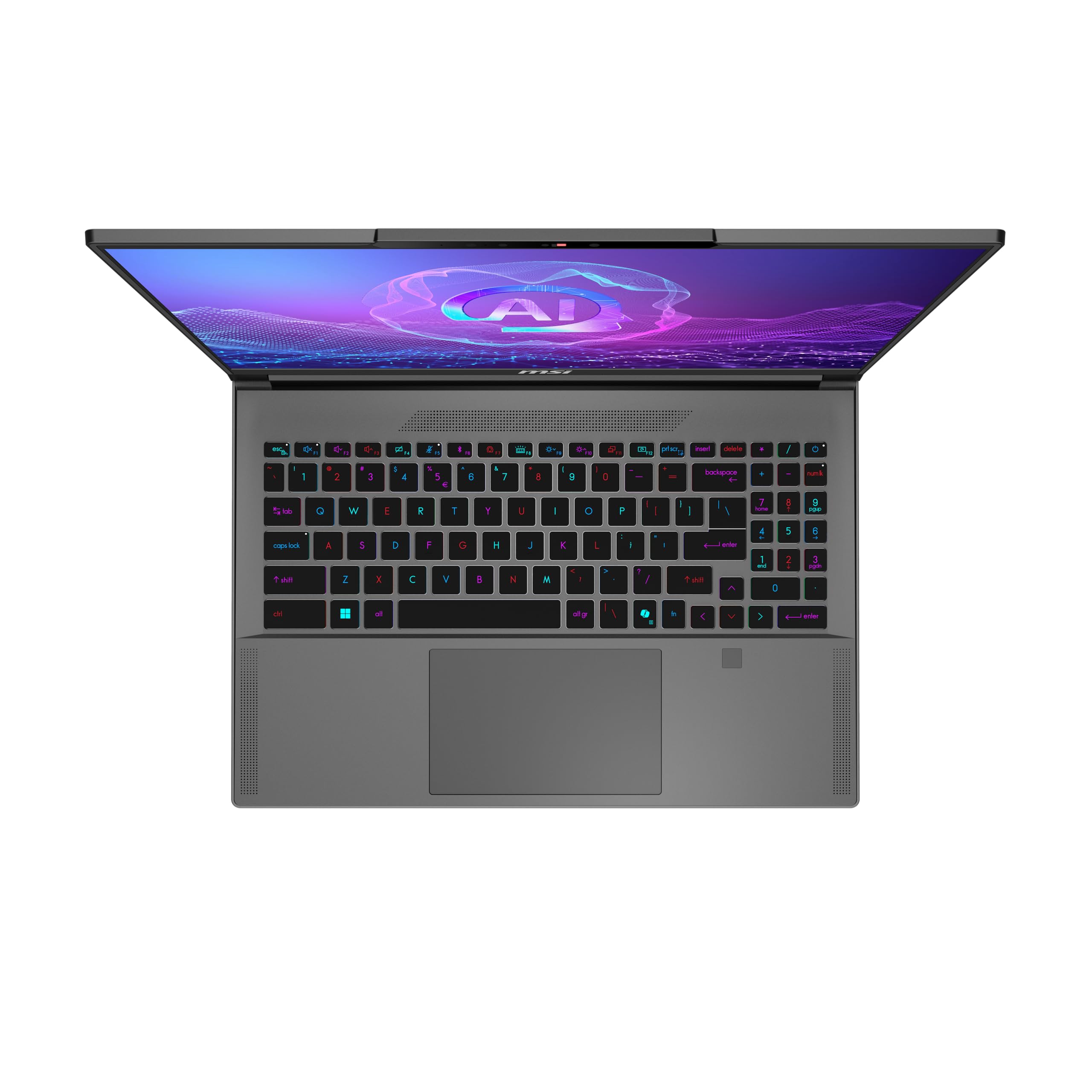 MSI Creator A16 AI A3XVFG-243ES portátil para Creadores 16 pulg, 16:10 QHD (2560x1600) OLED, 240Hz, AMD Ryzen AI 9 HX 370, RTX 4060, 32GB RAM, 1TB SSD, Windows 11 Pro NextGen Premium, QWERTY Español — view 8