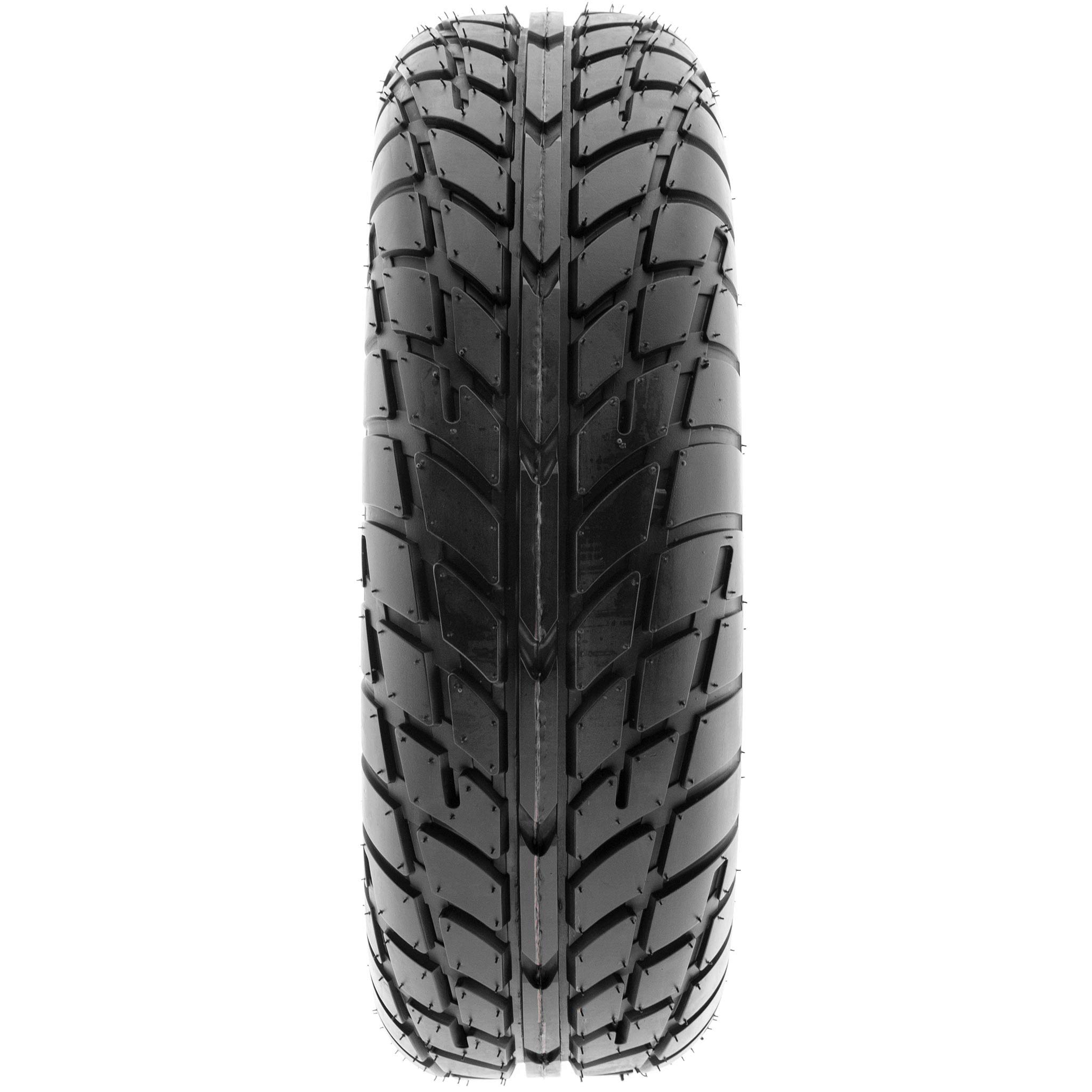 SUNF A021 25x8-12 25x10-12 ATV UTV Pneumatici sportivi chiodati omologazione stradale 6PR TL set 4 pezzi nero