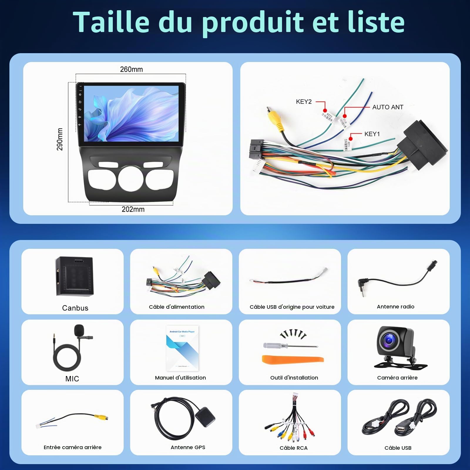4G+64G Autoradio pour Citroen C4 C4L DS4 2013-2017