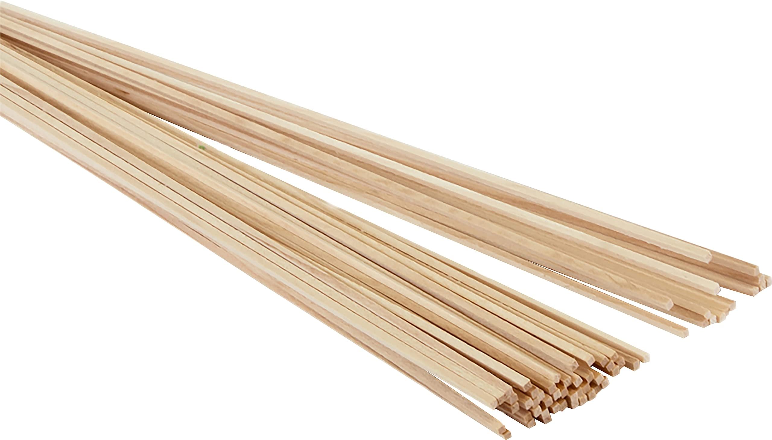 Midwest Products Co. Midwest Products MI4033 Basswood .0938INX.0938INX24IN, 3/32" X3/32, Multicolor