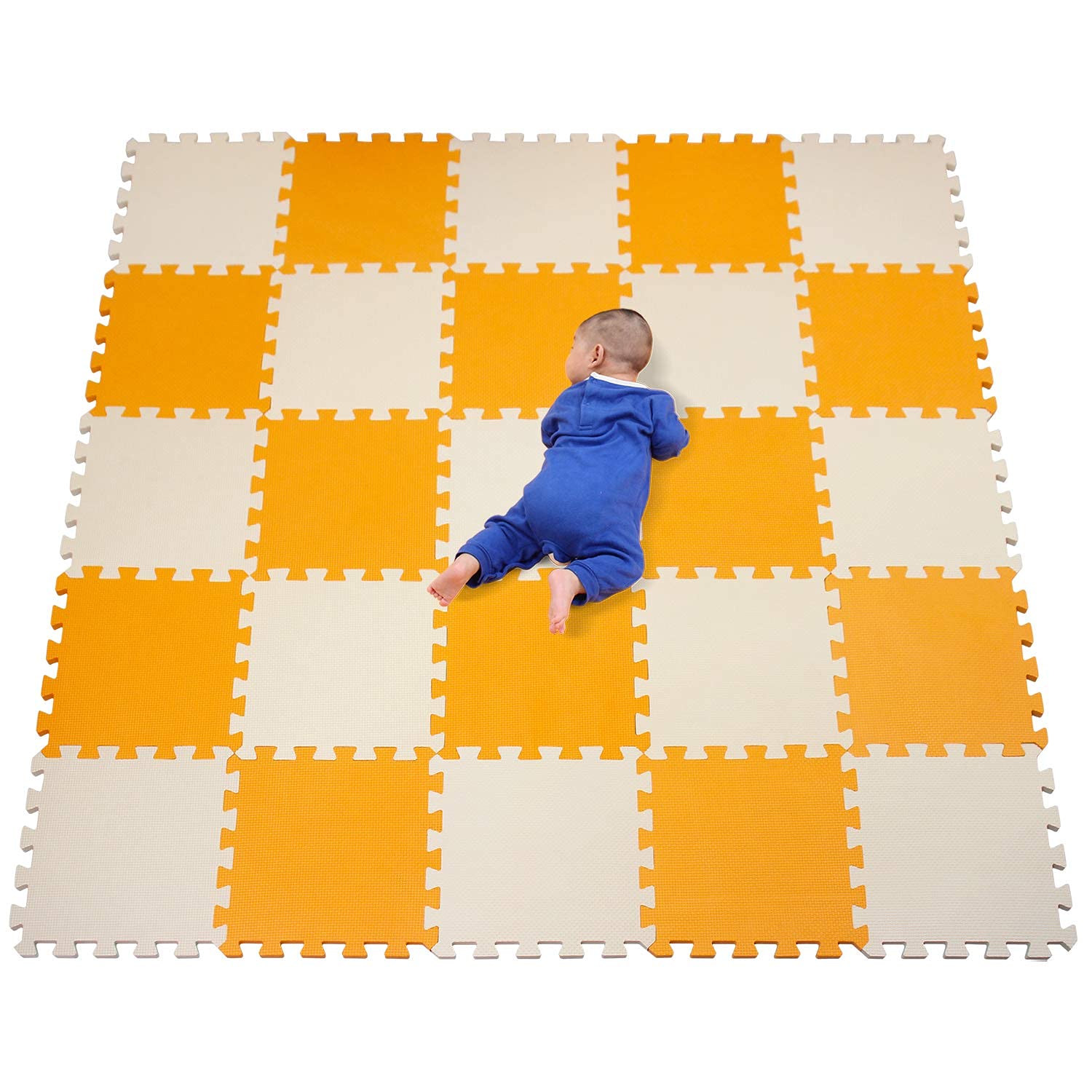 qqpp Mat, zacht EVA-schuim babyspeelmatten voor vloer