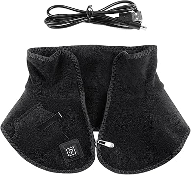 Heated Neck Shoulder Wrap Foldable Breathable Moisture-Wicking | USB Heating Pad for Neck Shoulder for Students Women Men Teens Adults Commuting Cycling Camping