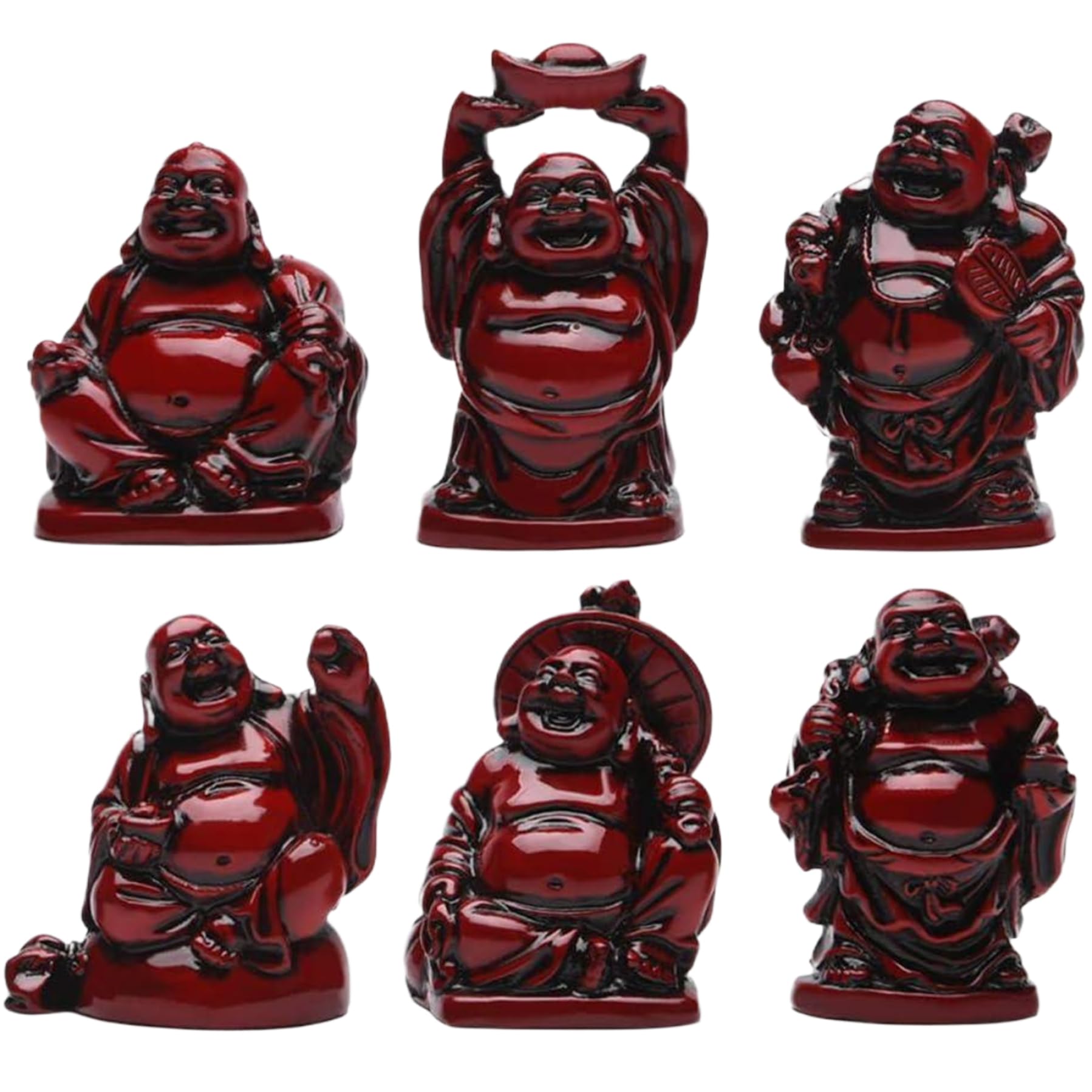 Figurines Bouddha Rieur pour harmoniser votre salon avec la décoration Feng Shui Chinoise