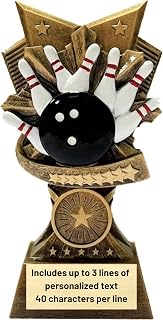 Champion V Sports Trophy Award with Custom Engraving – Recognition Trophy for Kids and Adults Team Awards for Competitions School Sports Student Athletes MVPs Tournaments and Celebrations