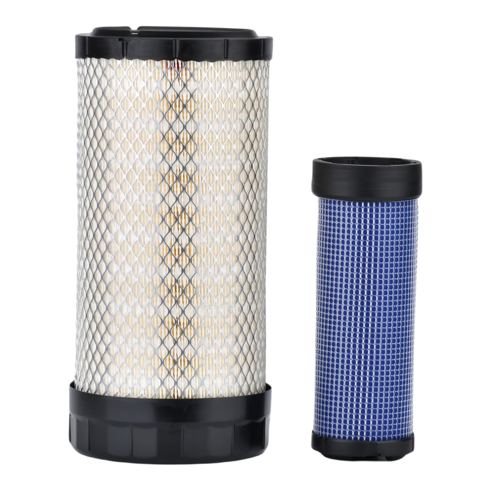 84479228 84479225 - Filtro de aire compatible con New Holland Powerstar 90 100 110 120 T5 T4 Case IH Farmall 85C 90C 95C 100C 115C 110C 120C Tractor Reemplaza P952779 AF434434 0 WA10 551