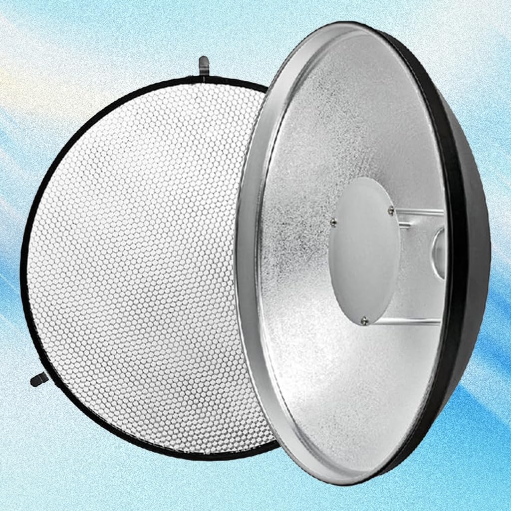 Beauty Dish ADS3 Grid Flash Dyfuzor Uchwyć Niesamowite Zdjęcia dla AD200AD360/II