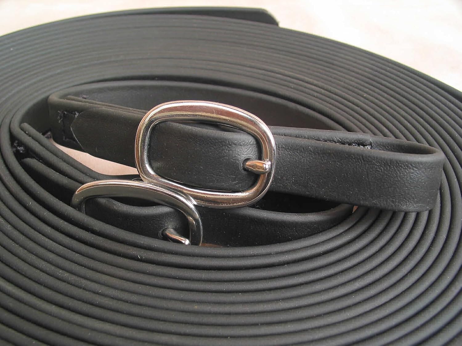 Single Horse Driving Lines 3/4 Inch Wide (Black, 3/4 Inch by 20 Feet)