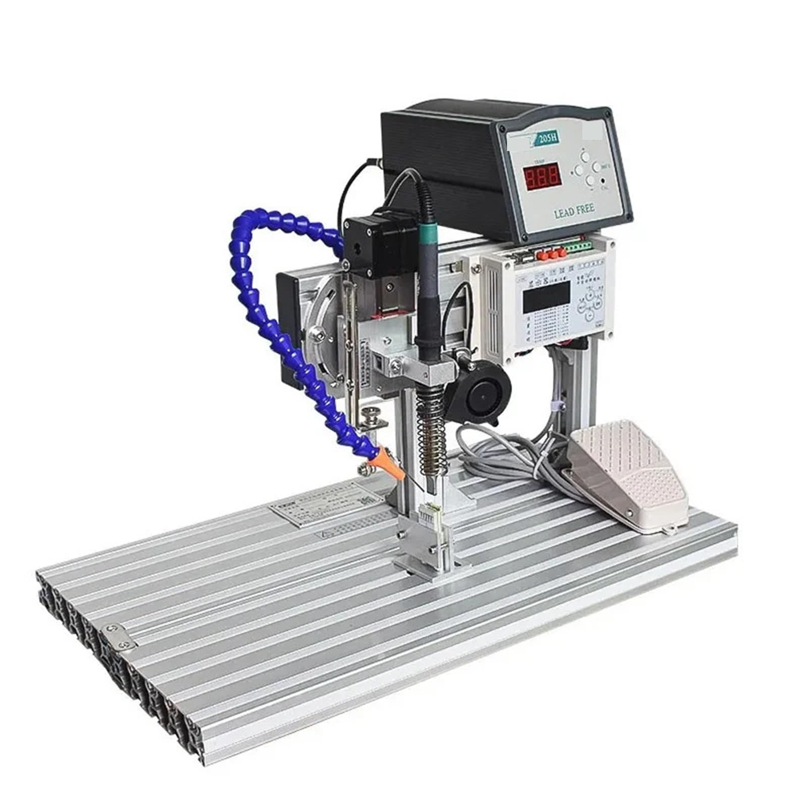 Semi Automatic LED Strip Soldering Station Auto USB Wire Connector Soldering Data Cable Machine