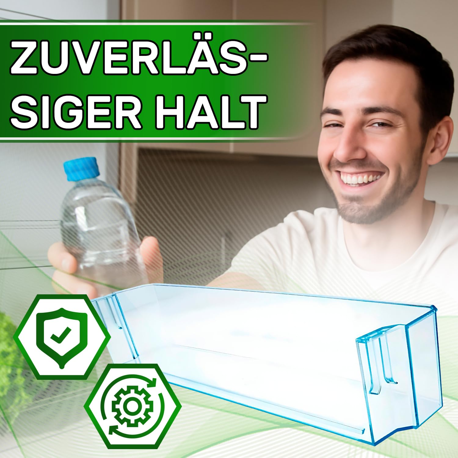 Türablagen für Kühlschränke 432 х 85 x 85 mm mit dem Originalcode 1022439 für Amica - Garantie 5 Jahre - MADE IN EUROPE - ONIX TECH