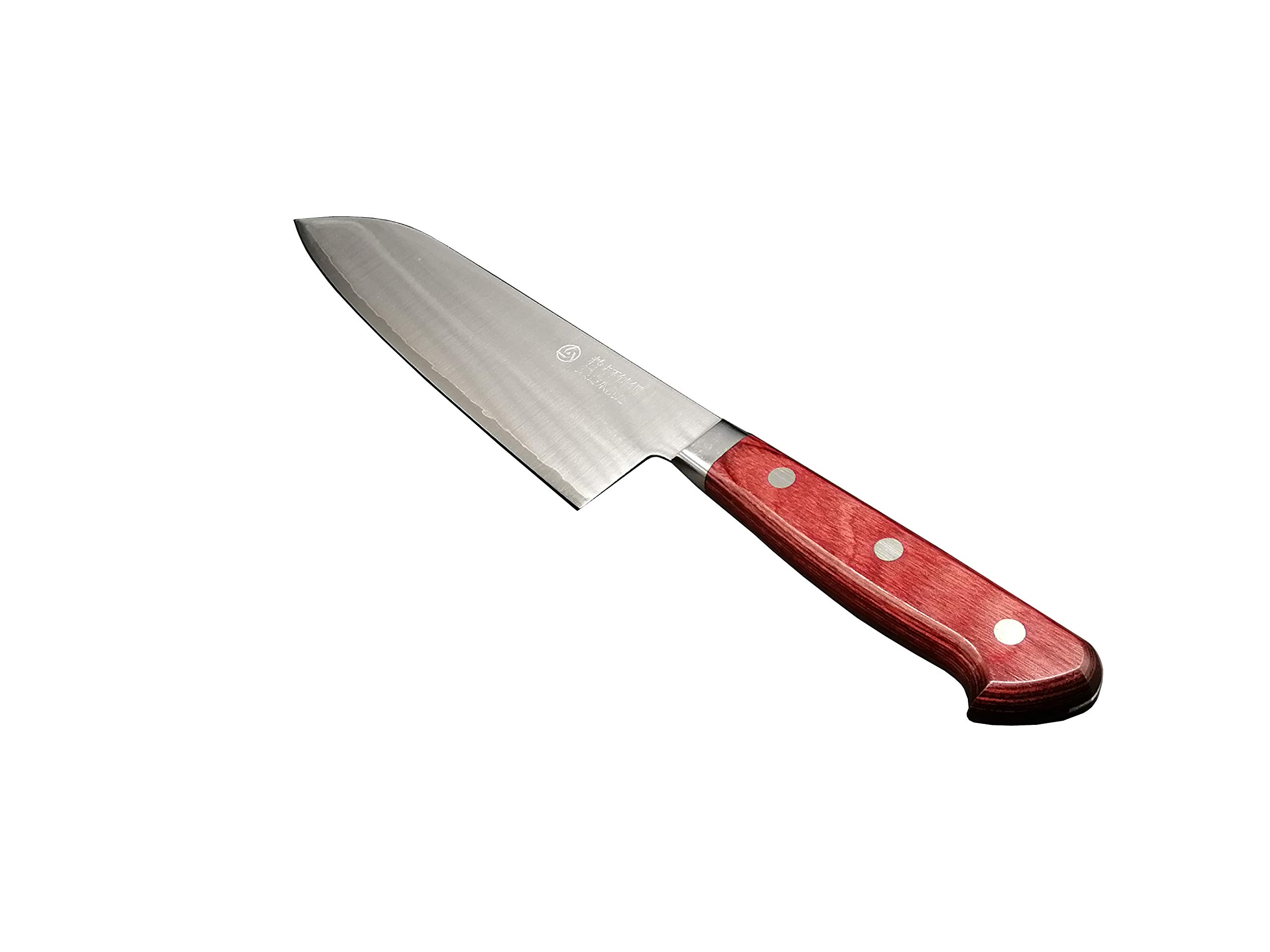 高村刃物 スーパーゴールド 三徳 170mm 鍔付