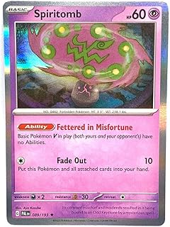 PokÃ©mon - Spiritomb 089/193 Paldea Evolved - Holo Rare