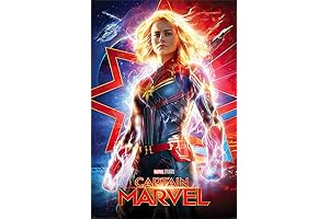 POSTER STOP ONLINE Captain Marvel Poster | Marvel Comics Movie Poster (Regular...