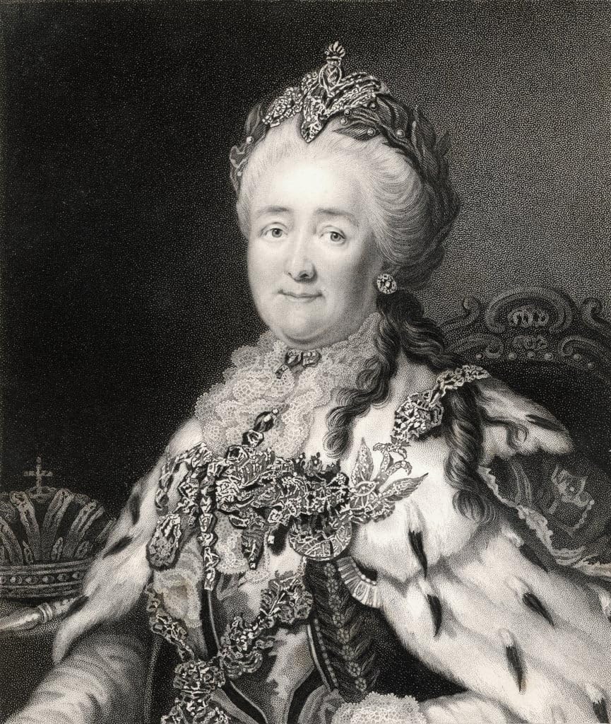 Portrait Catherine II de Russie Alexander Roslin poster toile d'inspiration - 4