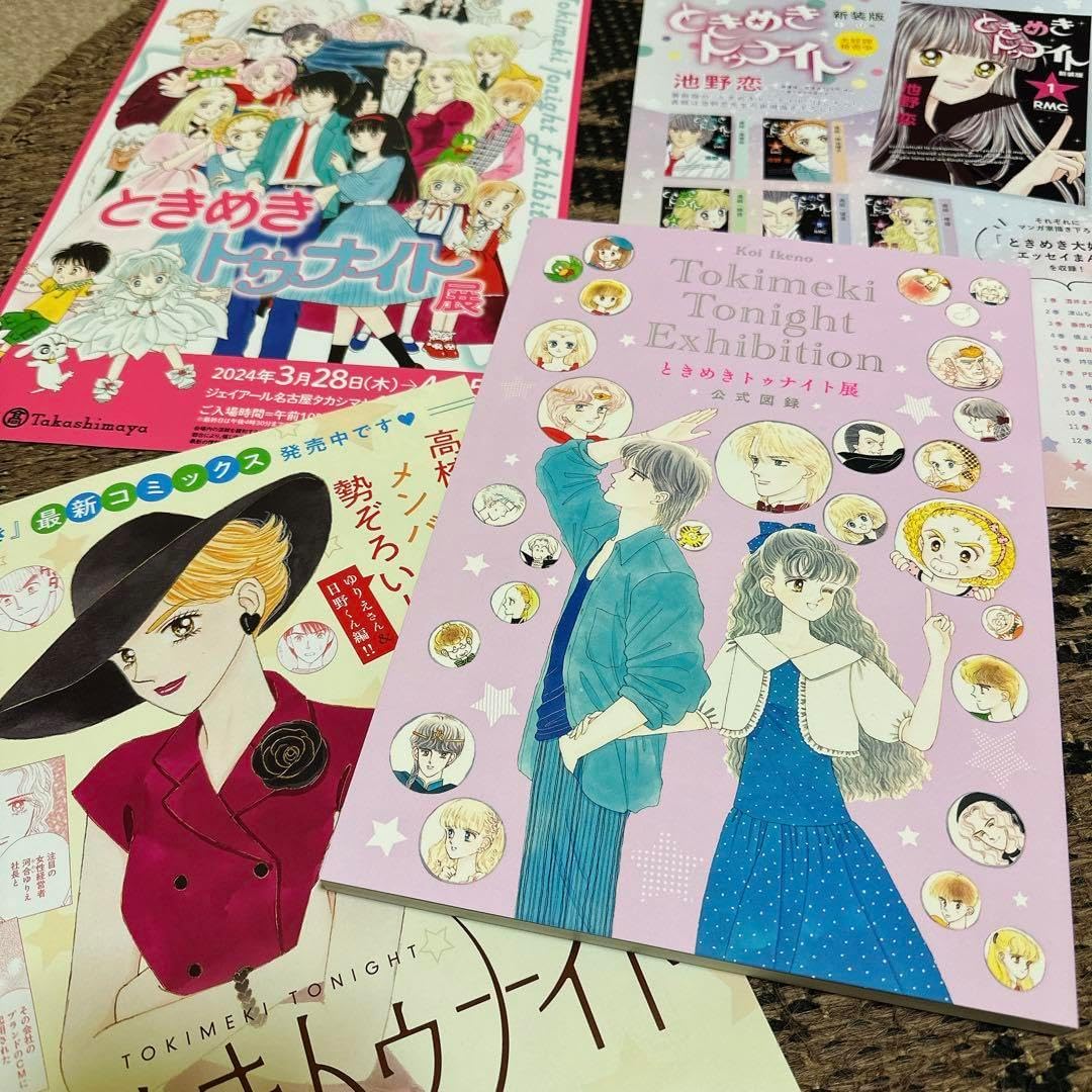 Tokimeki Tonight Exhibition Ren Ikeno Tokimeki Tonight Official Catalogue Pamphlet Ransei