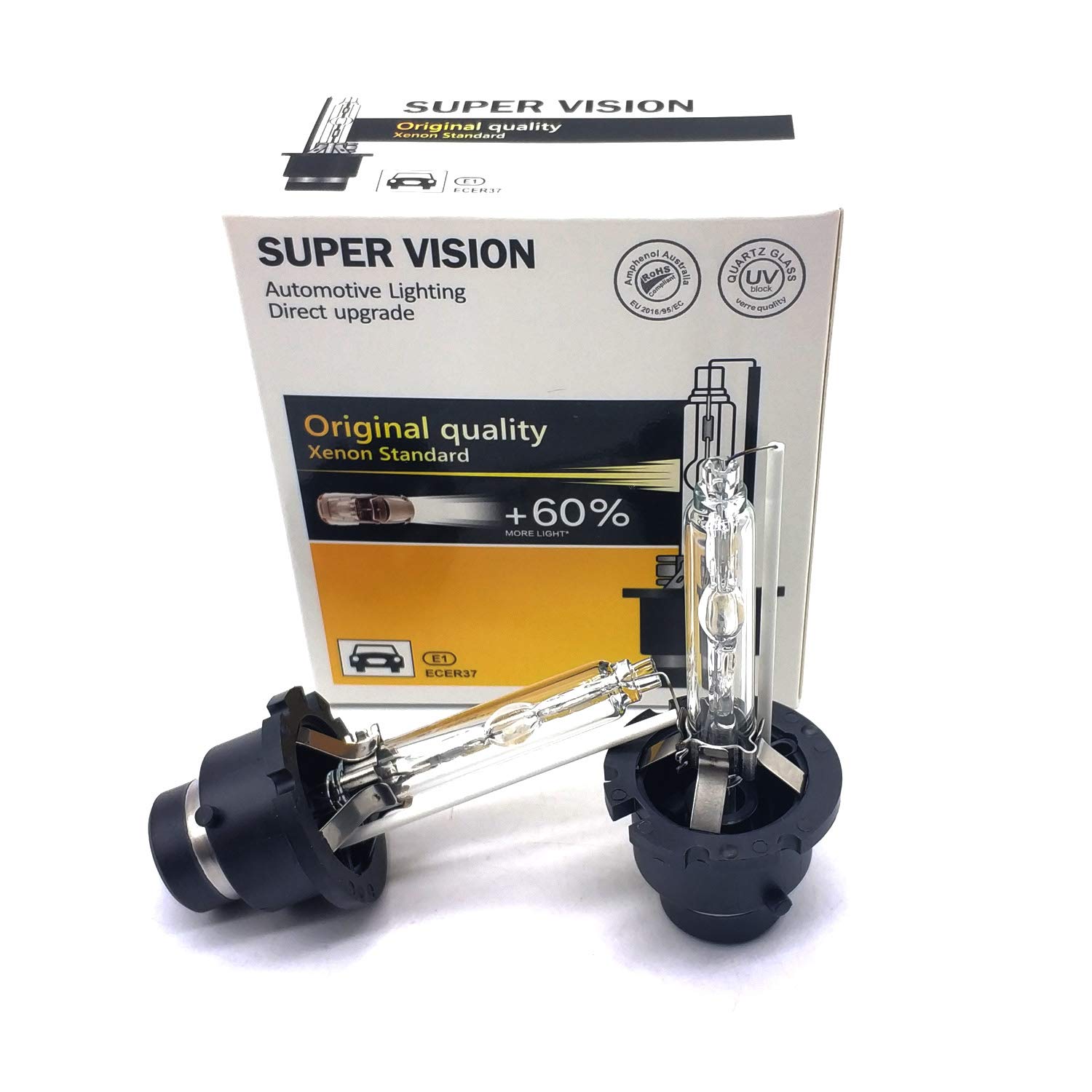 Amazon | 2個セット 3000K D2S/D2C ヘッドライト 汎用 DC12V車用 プロ 