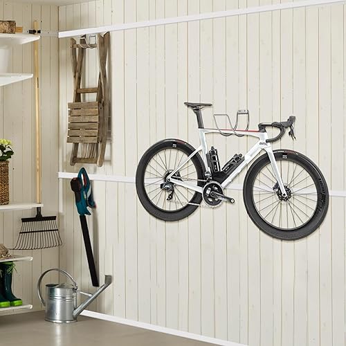 Miniatura 15 de Soporte para manguera de jardín, colgador de manguera de agua montado en la pared, gancho sólido de acero inoxidable 304 para manguera de jardín