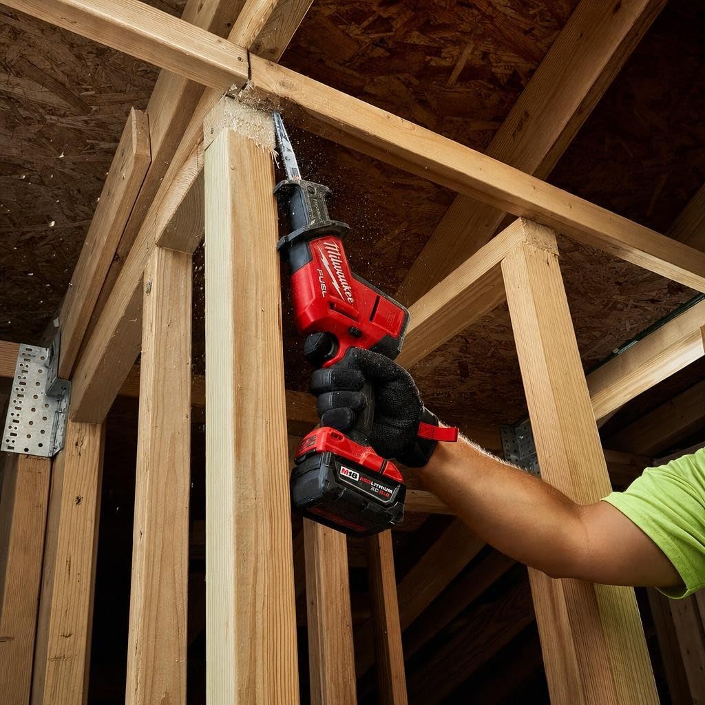 Milwaukee Electric Tools 2719-21 M18 kit de hackzall de combustible, Herramientas Eléctricas