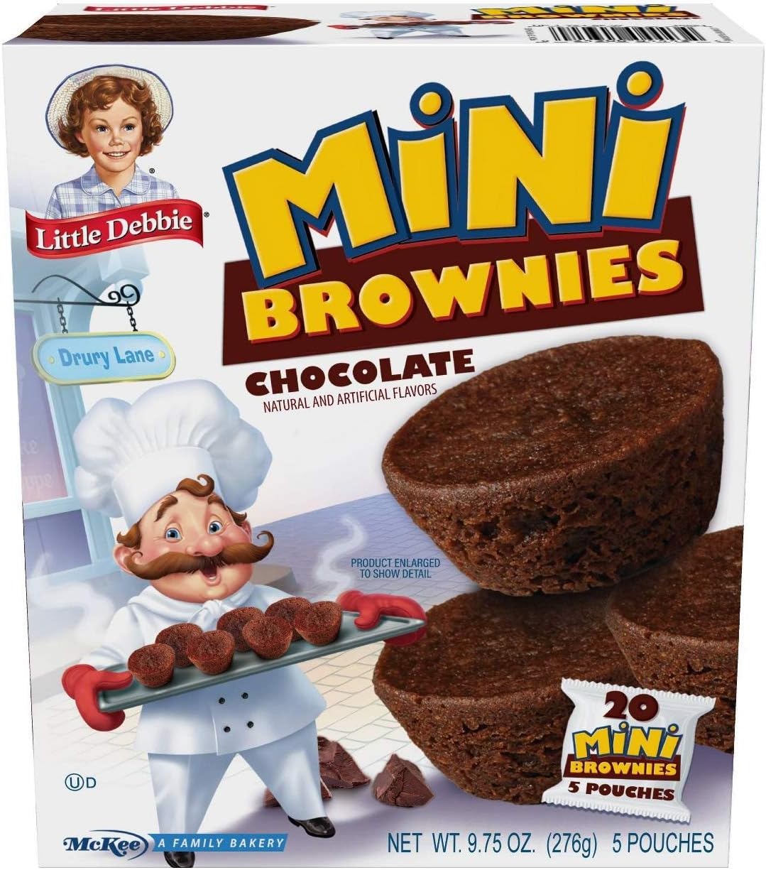 Little DebbieMini Brownies, 5 count