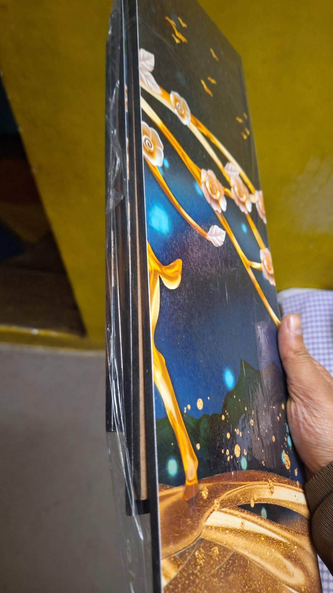 Perpetual Deer Paintings for Wall Decoration Set Of Five, 3d Scenery