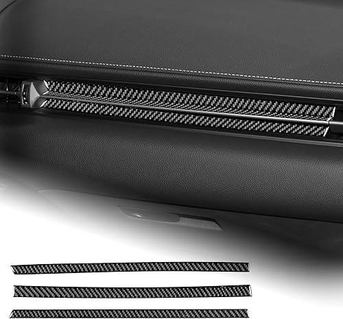 AIRSPEED Para Supra Co-Pilot - Adhesivo para cubierta de tablero de tablero de fibra de carbono, para Toyota Supra GR A90 A91 MK5 2019-2022, negro