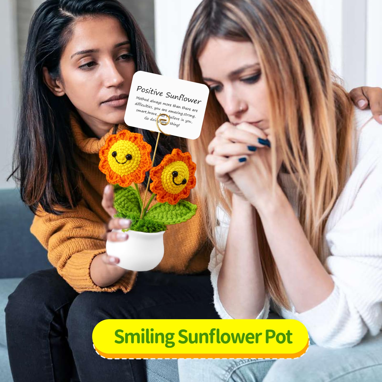 Fiori Motivazionali Con Messaggi Positivi - Regalo Incoraggiamento Per Amiche - Foto 10