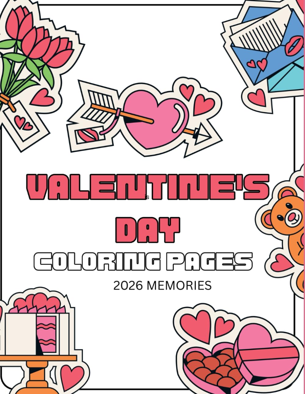 Children's Valentines Day Coloring Pages