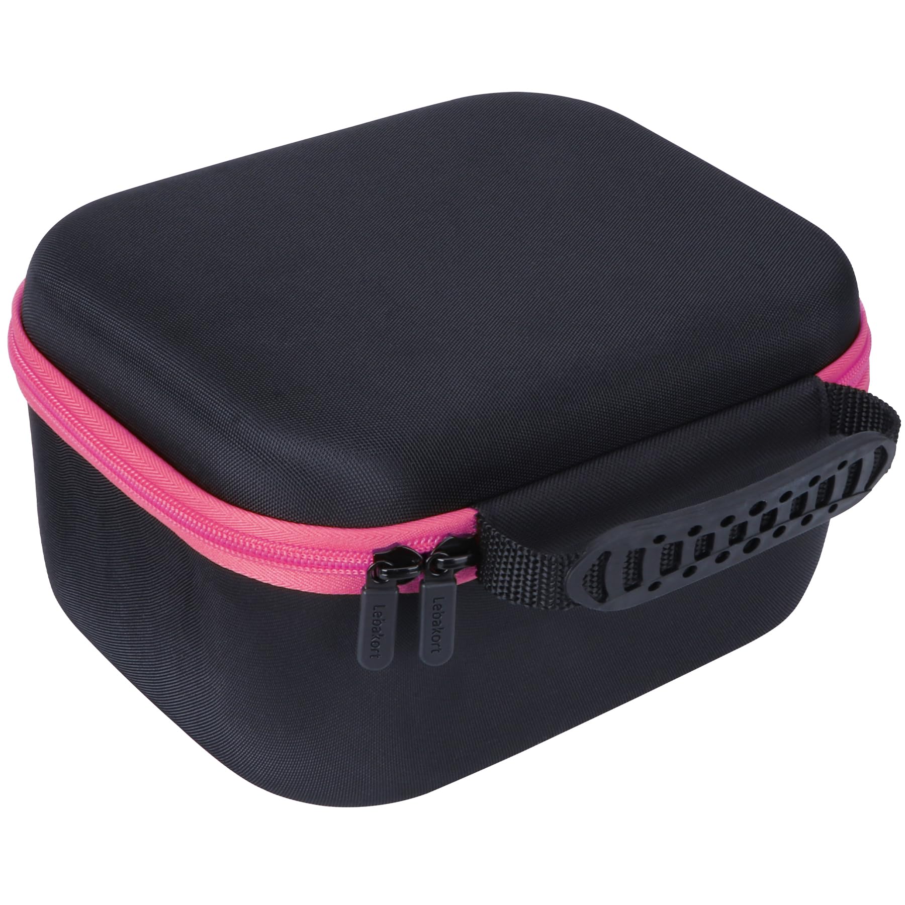Lebakort Hart Schutz Hülle Etui für Walker's Razor Slim Elektronischer Muff Schieß-Ohrenschützer (Schwarz+Rosenrot)