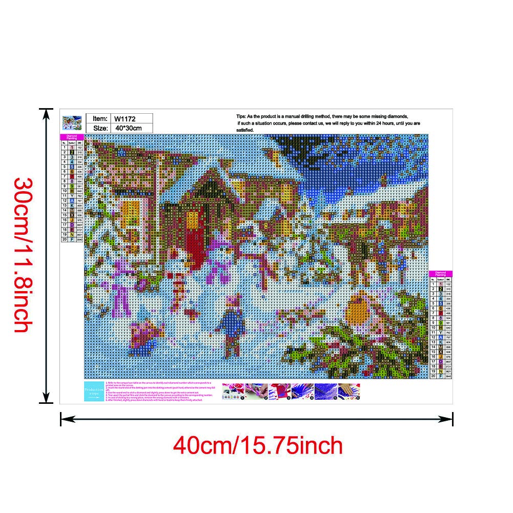 WOWDECOR Kit Diamond Painting 5D Per Bambini, Quadro Mosaico Con Unicorno E Farfalle, Tela 30x40 Cm
