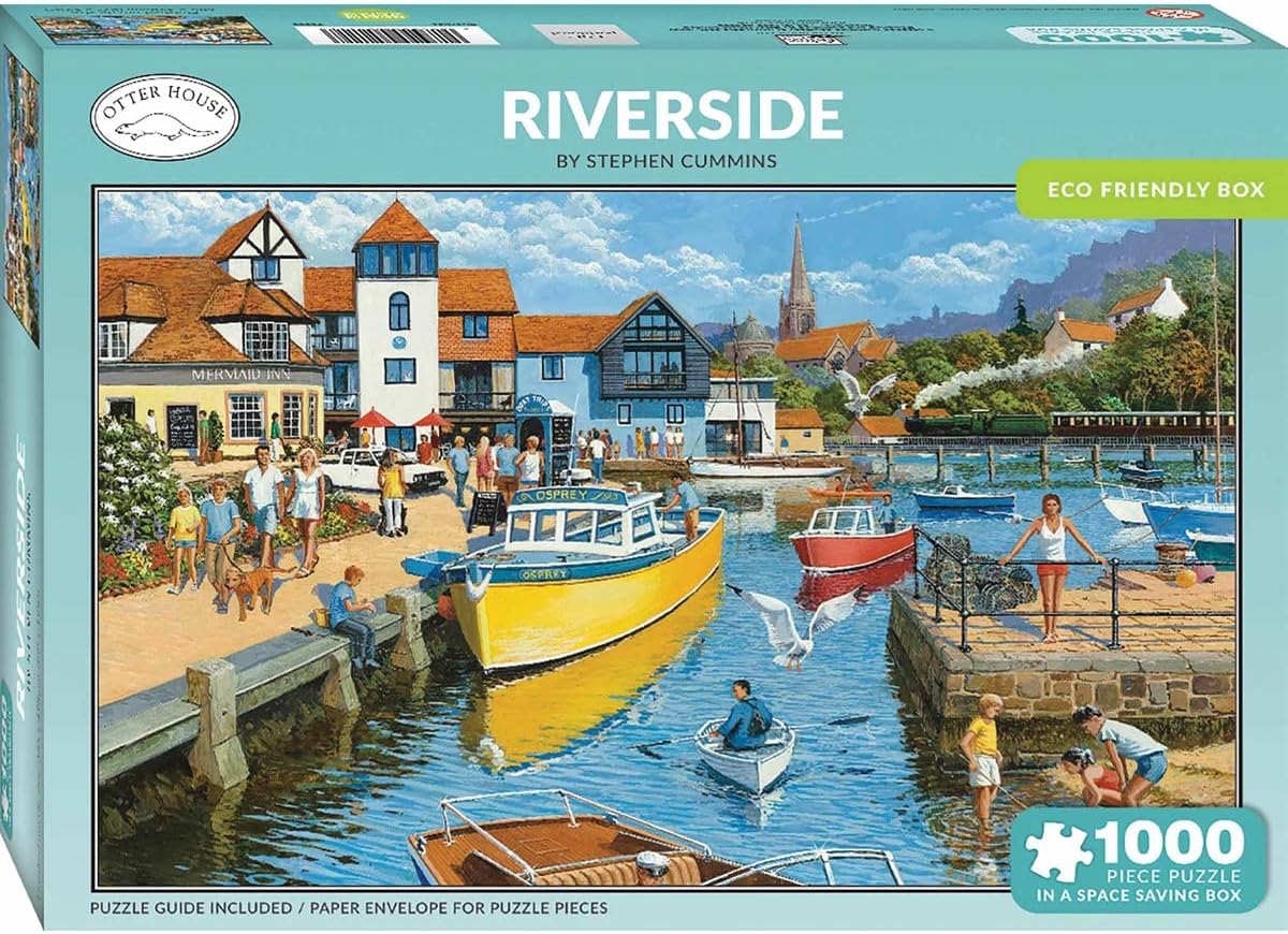 Otter HouseGift Rectangular Jigsaw - Riverside