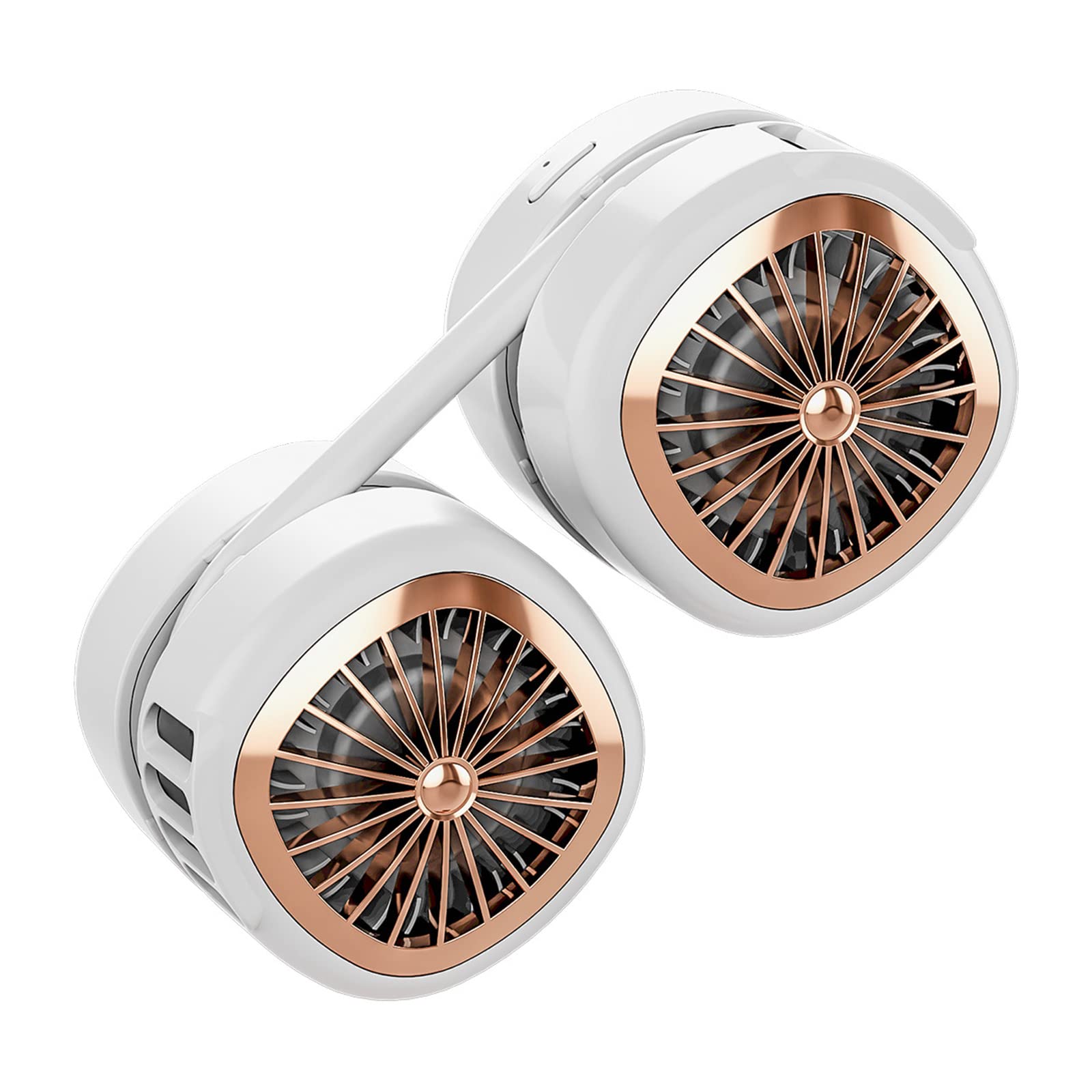 Ventilateur de cou silencieux Type-C avec recharge rapide et batterie 1800 mAh