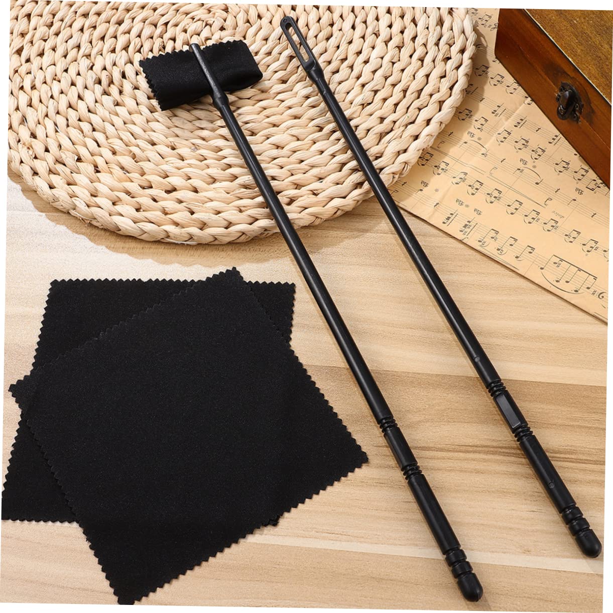 ULDIGI Flute Accessories Cleaning Kit Plastic Flute Cleaning Stick Tools Maintain Your Flute's Life