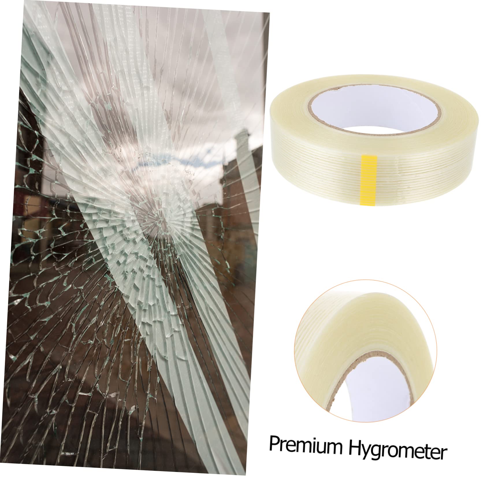 NAMOARLY Practical Model Packing Tape 2cm 50m Long Home Tape Traceless Glue Fiberglass Tape Strong Adhesive