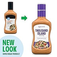 Vista 4 de Yaxa Grocery, Aderezo Thousand Island, 16 onzas líquidas (anteriormente Happy Belly, el embalaje puede variar)