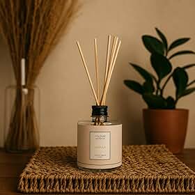 Difusor de Varetas Aromatizador de Ambiente Aromas 350ml (Vanilla)