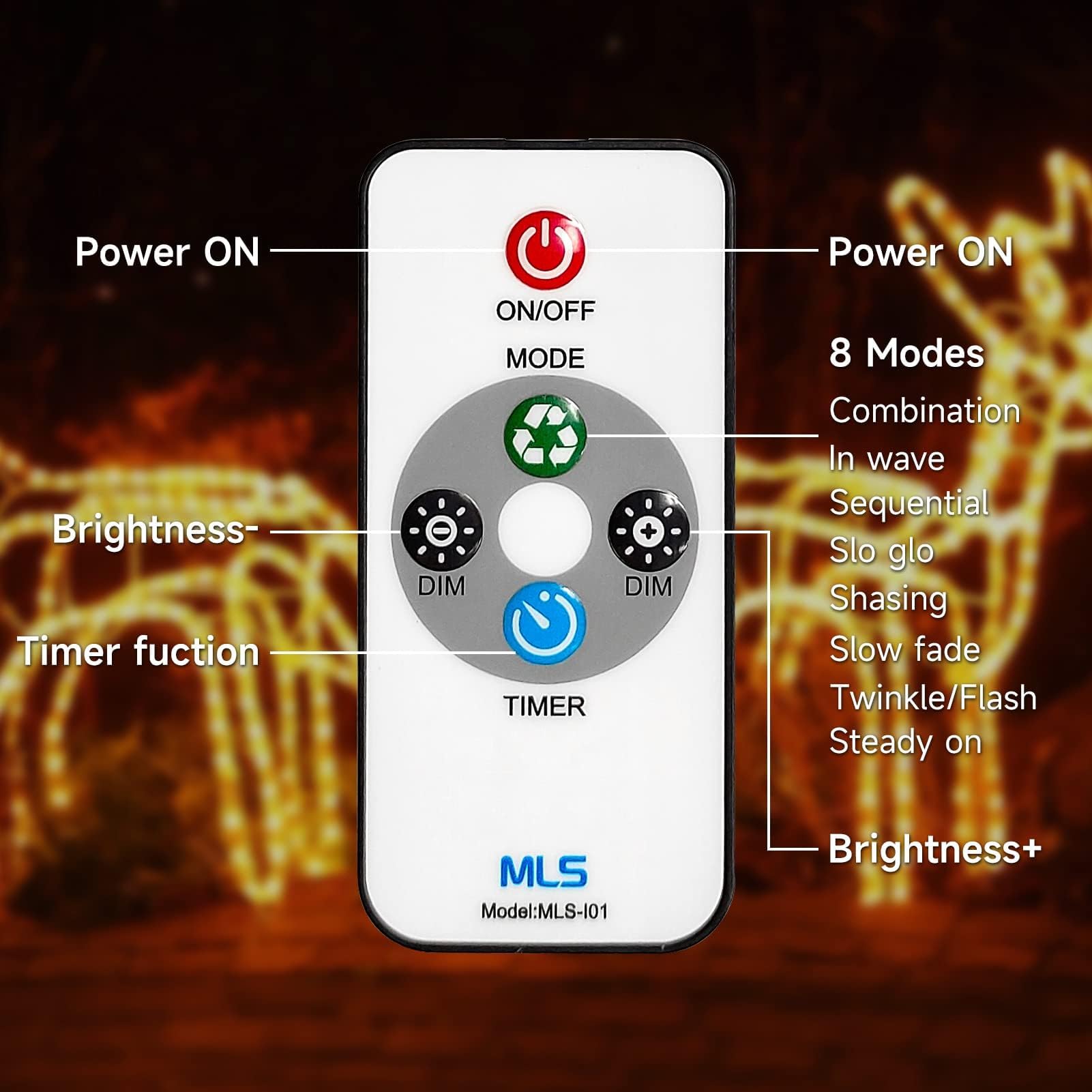 HAUSPROFI 15m 200 LED Lichterschlauch Außen, Lichterkette Strombetrieben Warmweiß, IP44 Wasserdicht & Dimmbar mit Fernbedienung, Ideal für Garten, Balkon & Weihnachtsbeleuchtung, Ø5mm
