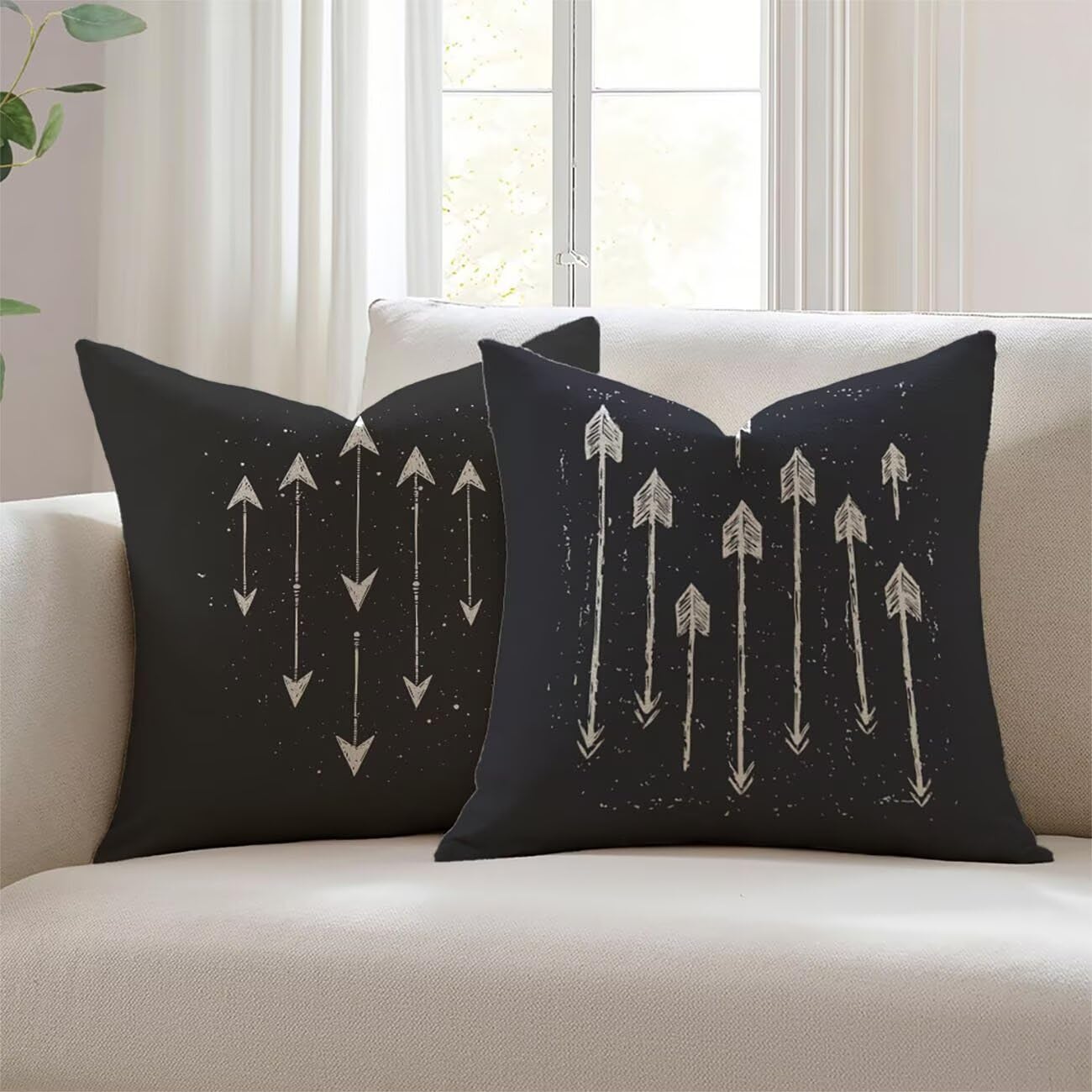 Housses de coussin 20x20inch extérieur imperméable canapé