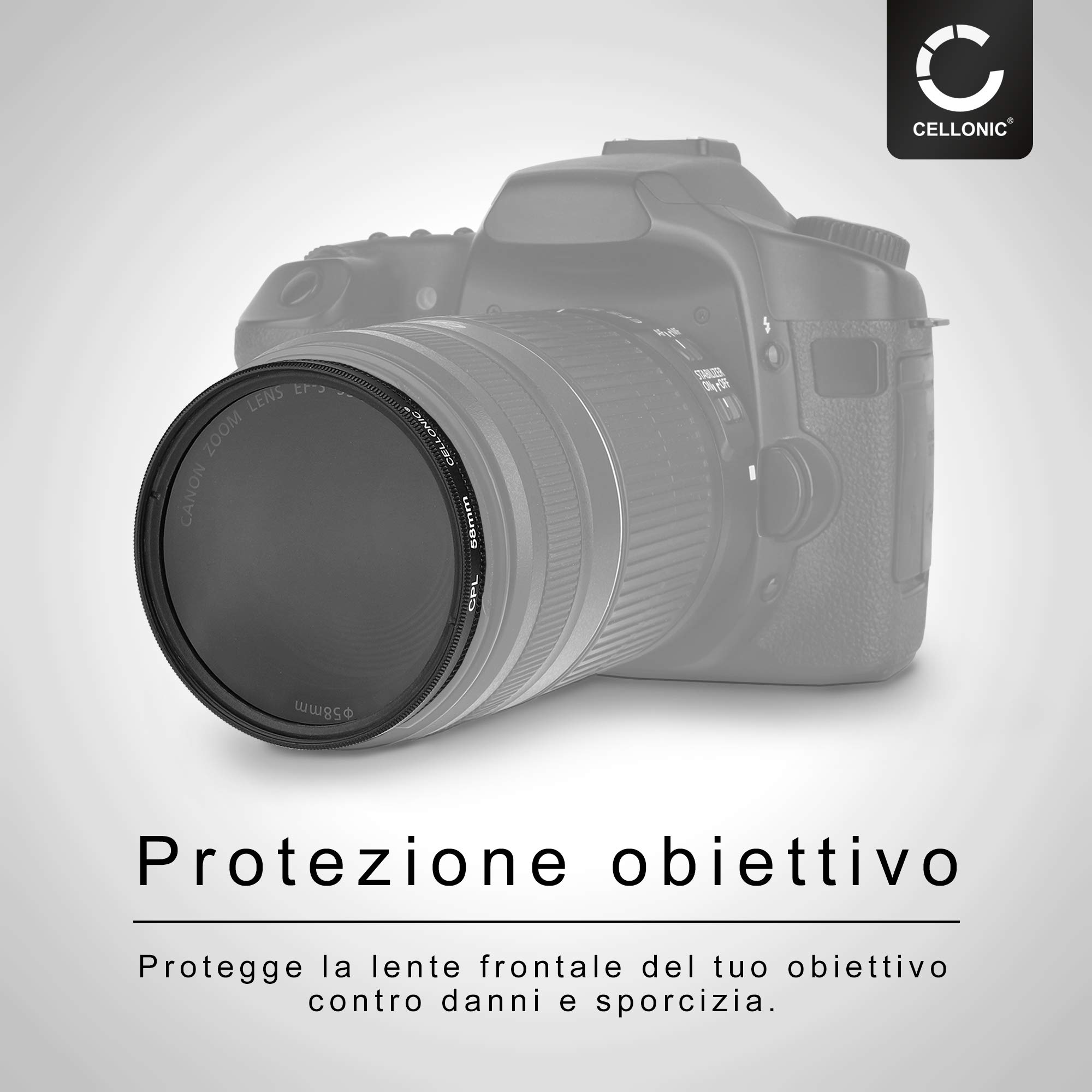 ZOMEI FILTRO POLARIZZATORE 62mm | Forniture Cine Foto ZOMEI FILTRO POLARIZZATORE 62mm | Forniture Cine Foto