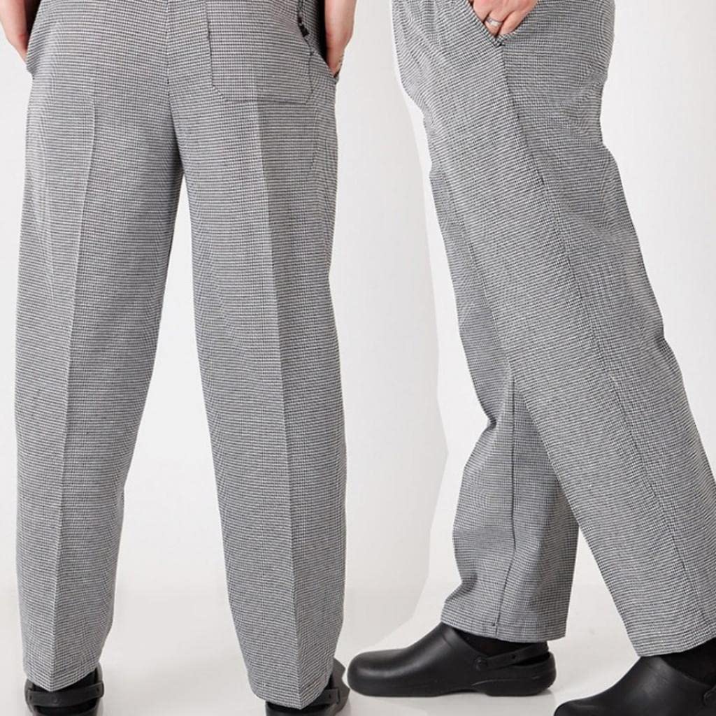 ATORSE™ Restaurant Cafe Chef Waiter Pants Trousers Uniform Houndstooth M|Business & Industrial | Restaurant & Catering | Uniforms & Aprons | Restaurant Uniforms