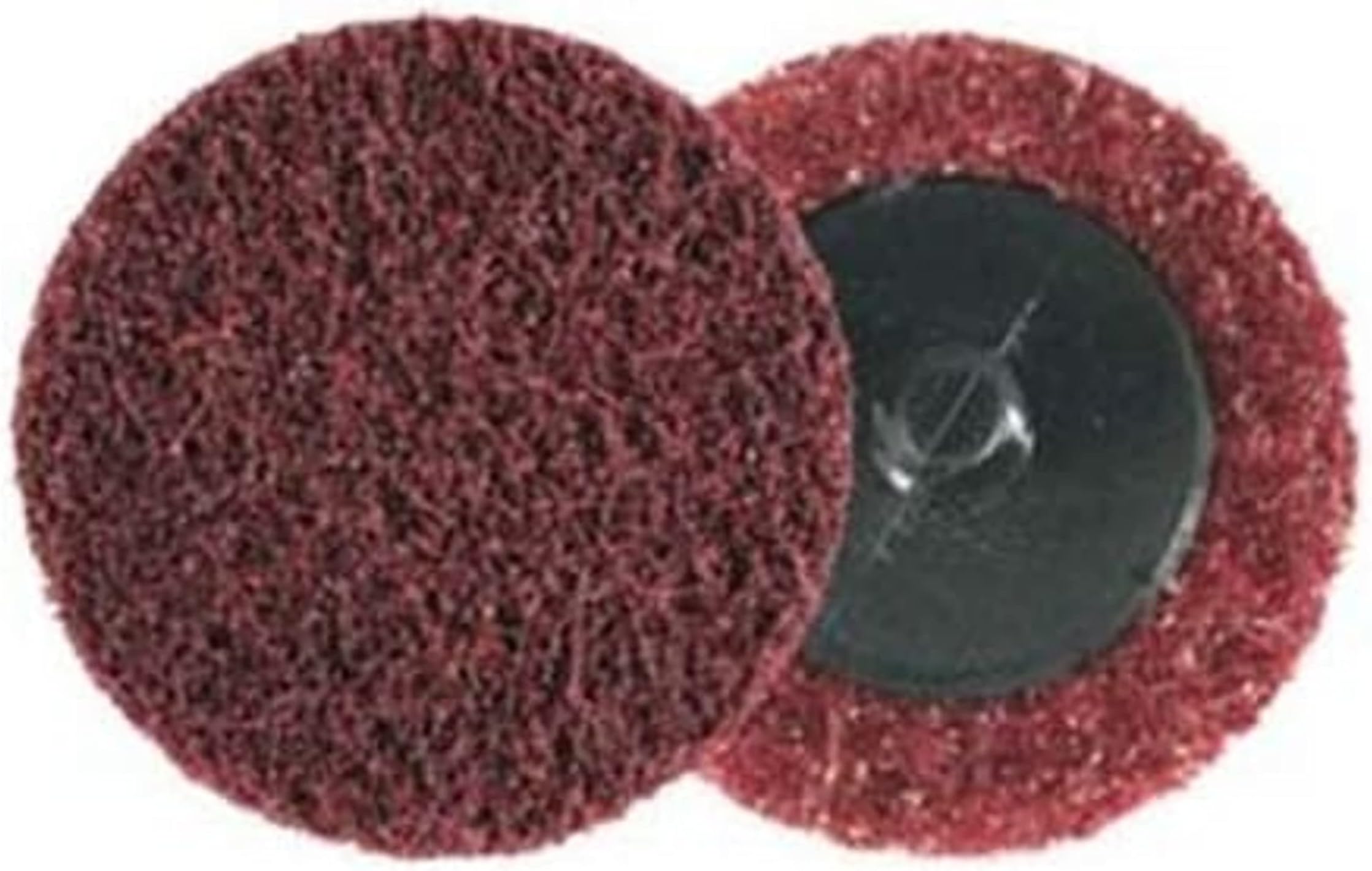 CubitronScotch-Brite(TM) Roloc(TM) Surface Conditioning Disc TR 07483, Speed-Lok TR Quick-Change Attachment, Aluminum Oxide, 4" Diameter, Medium Grit, Maroon (Pack of 100)