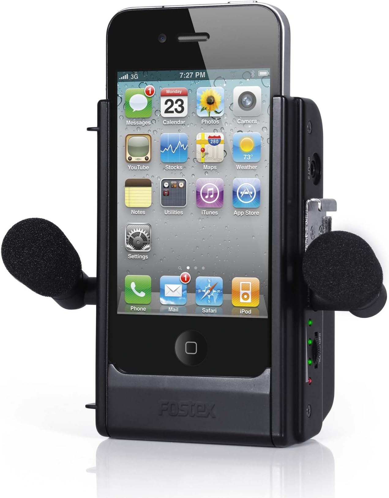 Fostex AR-4i Audio Interface for iPhone 4/4S/iPod Touch 4G, Battery Powered