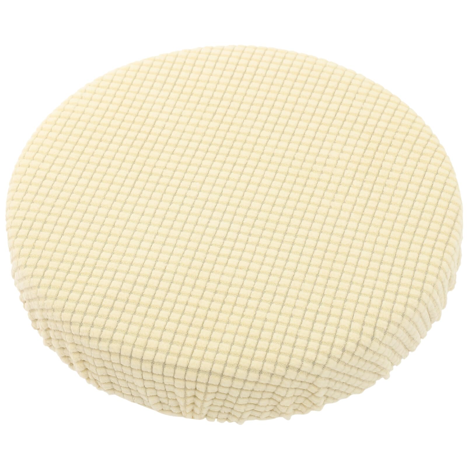 Veemoon - Housse De Tabouret De Bar Élastique - 30x30x5cm - Gris - Tissu Lavable - Protection Anti-Taches Et Usure - Pour Tabourets 11-13 Pouces