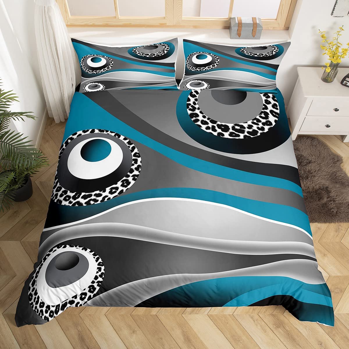 Housse de couette King Size contre la chaleur et pour lit moderne