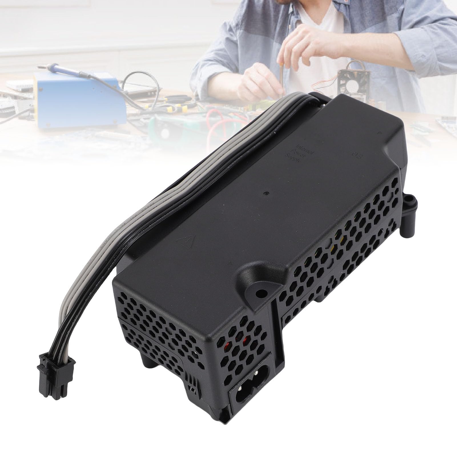 CHEOTIME Ersatz für interne Stromversorgung und AC Adapter, N15 120p1a sind mit der Netzteil-Konsolen-Stromadapter für einen S (SLIM) ein Slim 2016-2017 Netzteil.