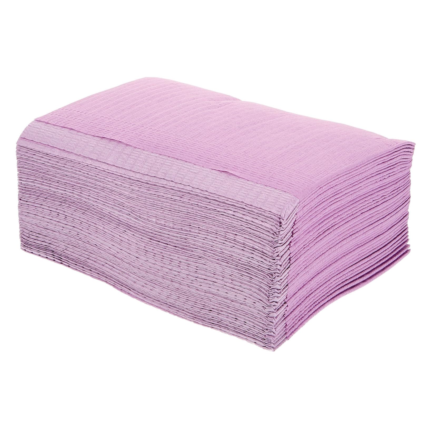 125 feuilles Bavoirs Dentaires Jetables Tissu Non Tissé Protection Médicale Lot de Bavoirs Pratiques et Portables